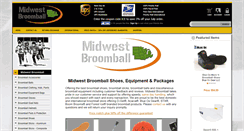 Desktop Screenshot of midwestbroomball.com
